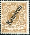 Crown/eagle with overprint