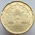20 Euro Cent (Belvedere Castle - New Relief map)