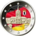 2 Euro (Berlin/Charlottenburg's Palace. Coloured 6)