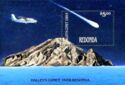 Halley's Comet over Redonda