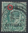 King Edward VII - Overprint - ADMIRALTY OFFICIAL