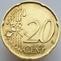 20 Euro Cent (Brandenburg Gate - A, D, F, G, J)