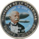 1,000 Pesetas (Centenary of stiff Airship 1900 Graf von Zeppelin)