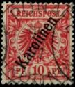 Crown/eagle with overprint