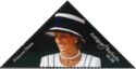 Princess Diana wearing Black and White Dress and Hat