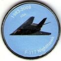 50 Cents (Aircraft - F117 Nighthawk)