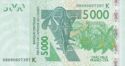 5,000 Francs CFA