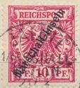 Overprint "Marschall-Inseln" on Reichpost Issue
