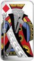 25 Dollars (Playing Cards of New France - King of Diamonds)