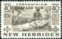 Stamps of 1953 with Overprint POSTAGE DUE - New HEBRIDES