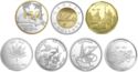 Various Dollars (Set 2017 Silver Canada 150: Our Home and Native Land)