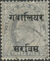 King Edward VII - overprinted