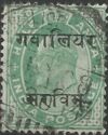 King Edward VII - overprinted