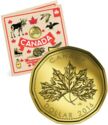 1 Dollar (O Canada - Maple Leaves)