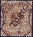 overprint on Reichpost