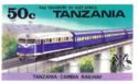 Passenger train Tanzania-Zambia railway