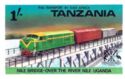 Goods Train on the Nile Bridge, Uganda