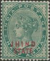 Queen Victoria (1819-1901) - overprinted