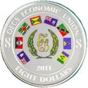 8 Dollars (OECS Economy Union - Revised Treaty of Basseterre)