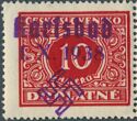 Czechoslovak Postage Due Stamp, overprinted