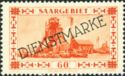 Colliery Shafthead - Overprinted DIENSTMARKE