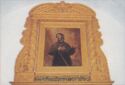 Old Goa. Painting of St. Francis Xavier