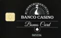 BANCO CASINO - Bonus Card