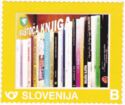 Slovenian literature on postage stamps