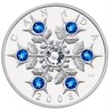 20 Dollars (Snowflake, sapphire crystal)