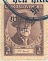 Tomaš Garrigue Masaryk (85 birthday), overprinted