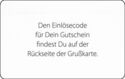 Dein Gutschein
