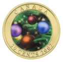 50 Cents (Multicolor holiday ornaments)