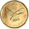 1 Dollar (2006 Lucky Loonie - Olympic Games)