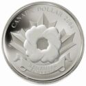 1 Dollar (Poppy on Maple Leaf)