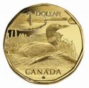 1 Dollar (Coin & Stamp Set - The Elusive Loon)