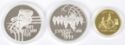 Various Kroner (Proof set 1993 - Cycling Championships)