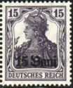 M.V.i.R. overprint on "Germania"