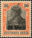 M.V.i.R. overprint on "Germania"