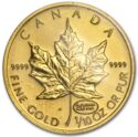 5 Dollars (Maple Leaf - Gold)