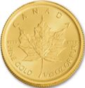 5 Dollars (Gold Maple Leaf - Radiant)
