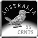 25 Cents (100th Anniversary of 1919-1921 Kookaburra Patterns)