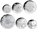 Various Dollars (Set 2017 Silver)