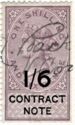 Queen Victoria (1819-1901) Contract Note