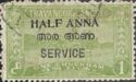Travancore Overprint (Official)