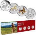 1 Dollar (Set 2018 1$ Year of the Dog Silver)