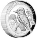 1 Dollar (Australian Kookaburra High Relief)