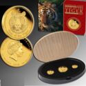 Various Dollars (Set 2010 Year of the Tiger Gold)