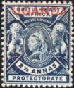 Queen Victoria (1819-1901) and overprint "UGANDA"