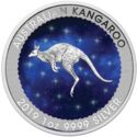 1 Dollar (Australian Kangaroo - Glowing Galaxy)