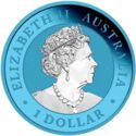 1 Dollar (Australian Koala - Space Blue)